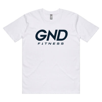  GND Mens Rep Tee // White 2 Thumbnail